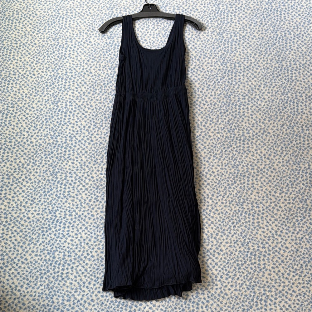 Vince Navy Sleeveless Dress